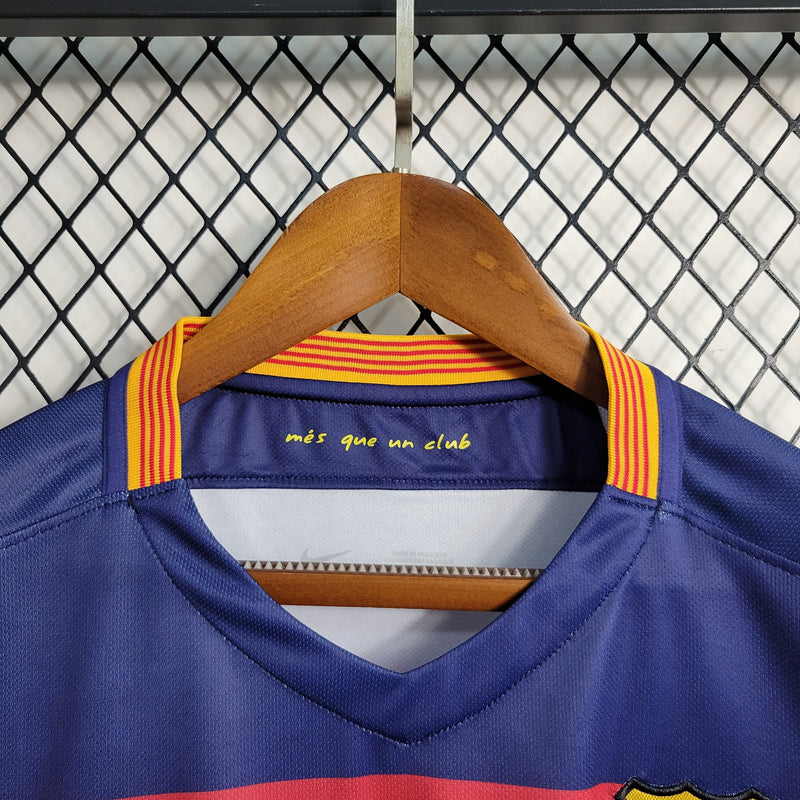 Camisa Barcelona Titular 15/16 - Versão retro - JM sports 