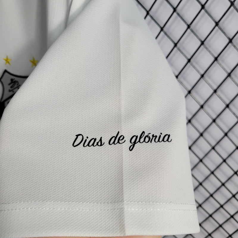 Camisa Santos Edição Especial Charlie Brown Branca 22/23 - Versão Torcedor - JM sports 