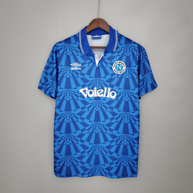 Camisa Napoli Titular 91/93 - Versão Retro - JM sports 