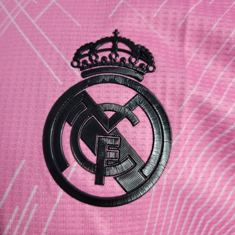 Camisa Real Madrid Edição Especial Y3 Rosa 22/23 - Versão Jogador - JM sports 