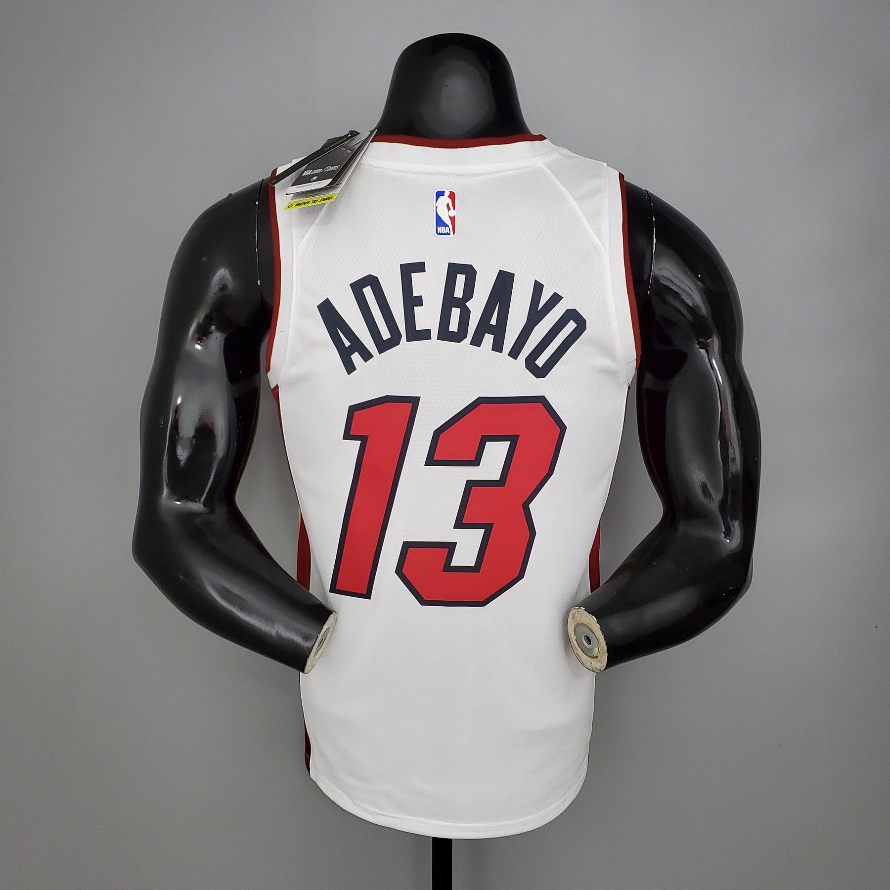 Camisa NBA Miami Heat #13 Adebayo - 75° Aniversário White