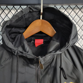 Jaqueta Corta Vento Barcelona 23/24 - Preto - JM sports 