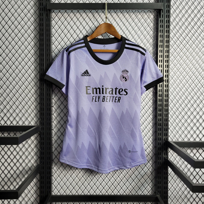 Camisa Real Madrid Reserva 22/23 - Versão Feminina - JM sports 