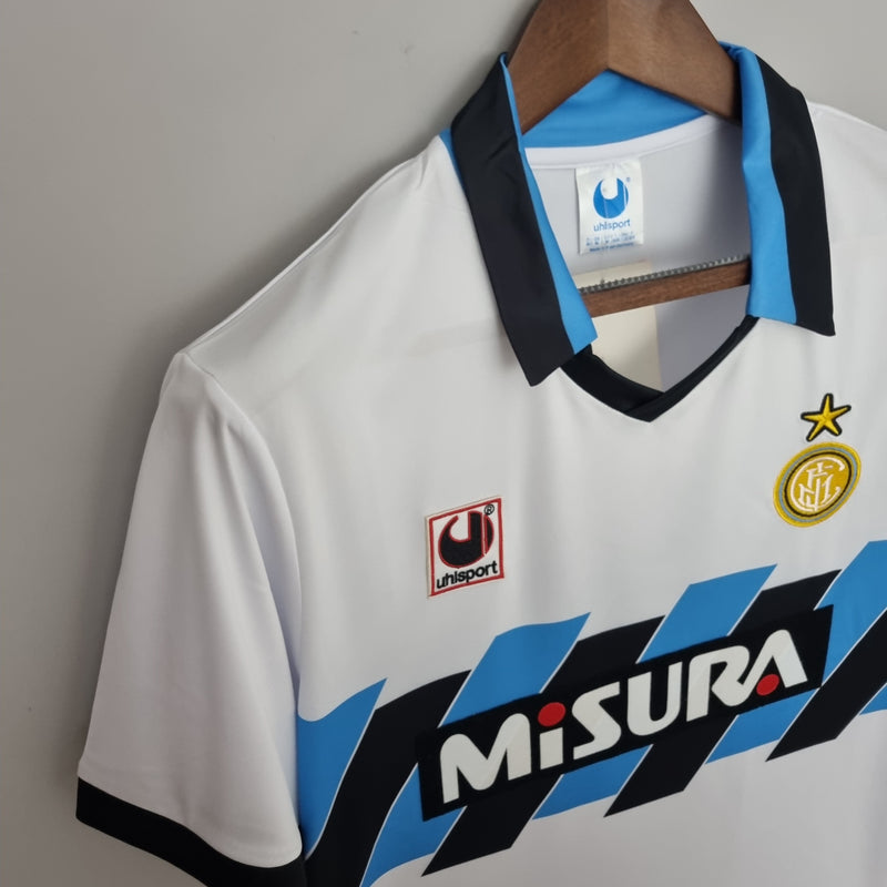 Camisa Inter de Milão Reserva 90/91 - Versão Retro - JM sports 