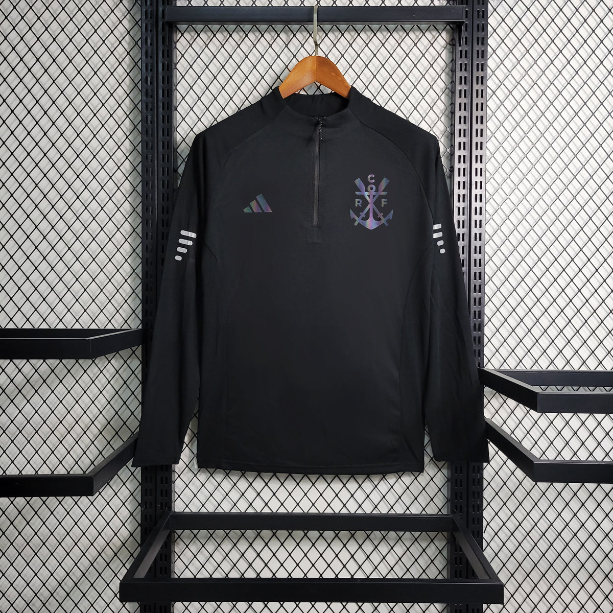 Jaqueta Corta Vento Flamengo Black 2023/24 - JM sports 