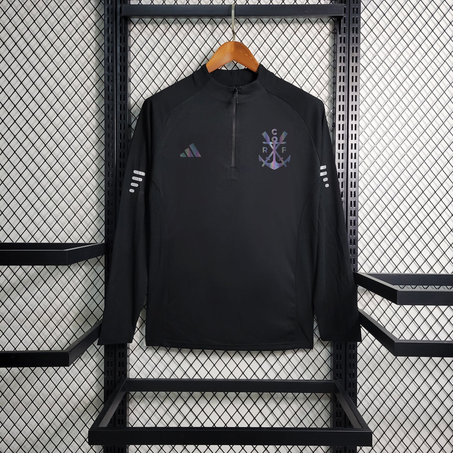 Jaqueta Corta Vento Flamengo Black 2023/24 - JM sports 