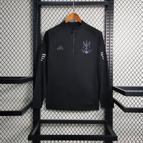 Jaqueta Corta Vento Flamengo Black 2023/24 - JM sports 