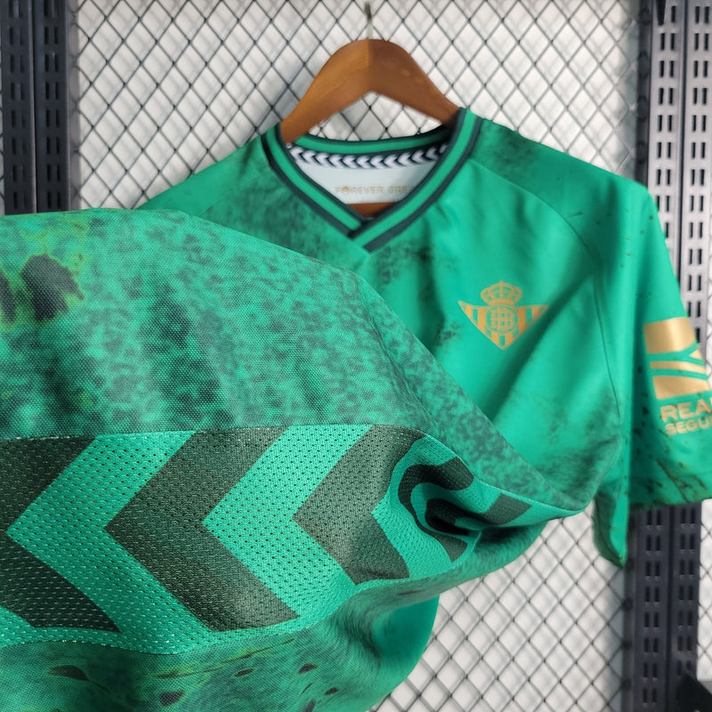 Camisa Real Betis Home 23/24 - Hummel Torcedor Masculina - Lançamento - JM sports 