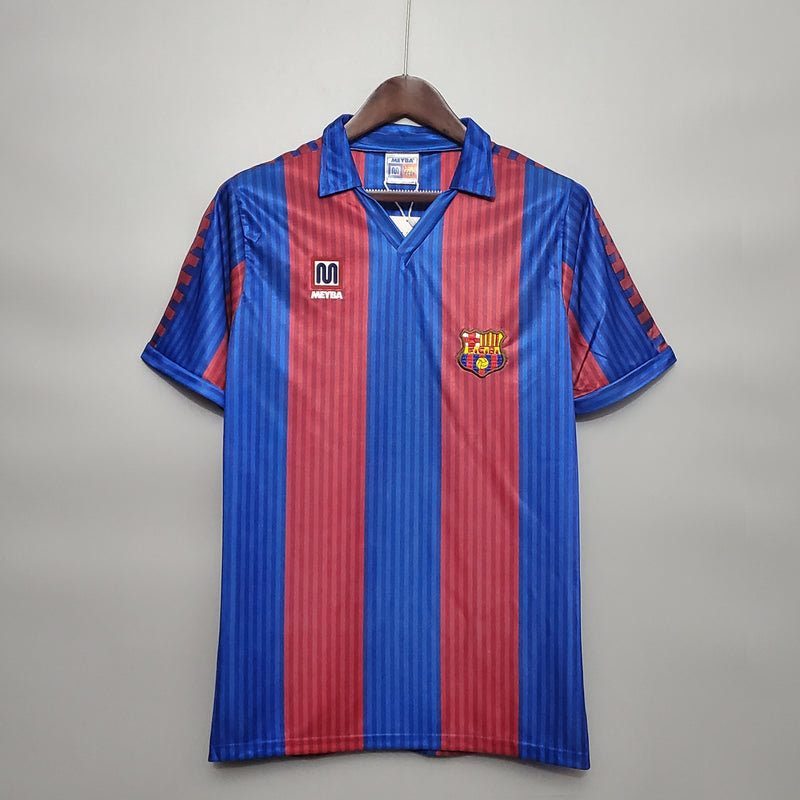 Camisa Barcelona Titular 90/91 - Versão Retro - JM sports 