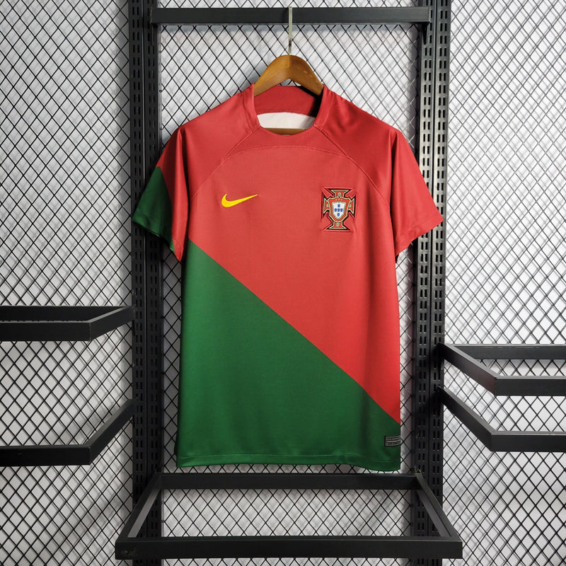Camisa Portugal Titular 22/23 - Versão Torcedor - JM sports 