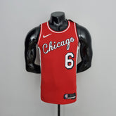 Camisa NBA Chicago Bulls #6 Caruso - 75° Aniversário Red - JM sports 