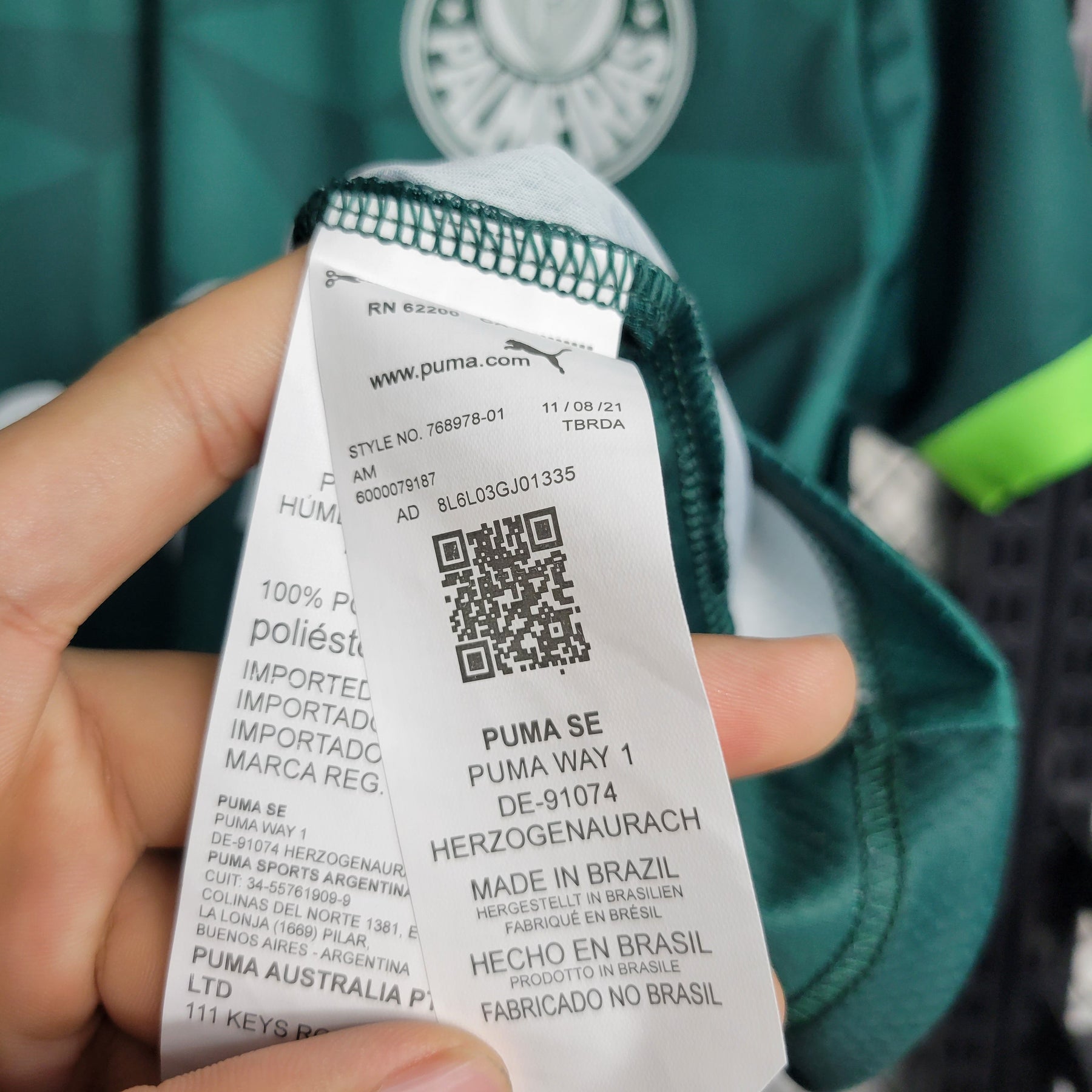 Camisa Palmeiras Home 23/24 - Puma Torcedor Masculina - JM sports 